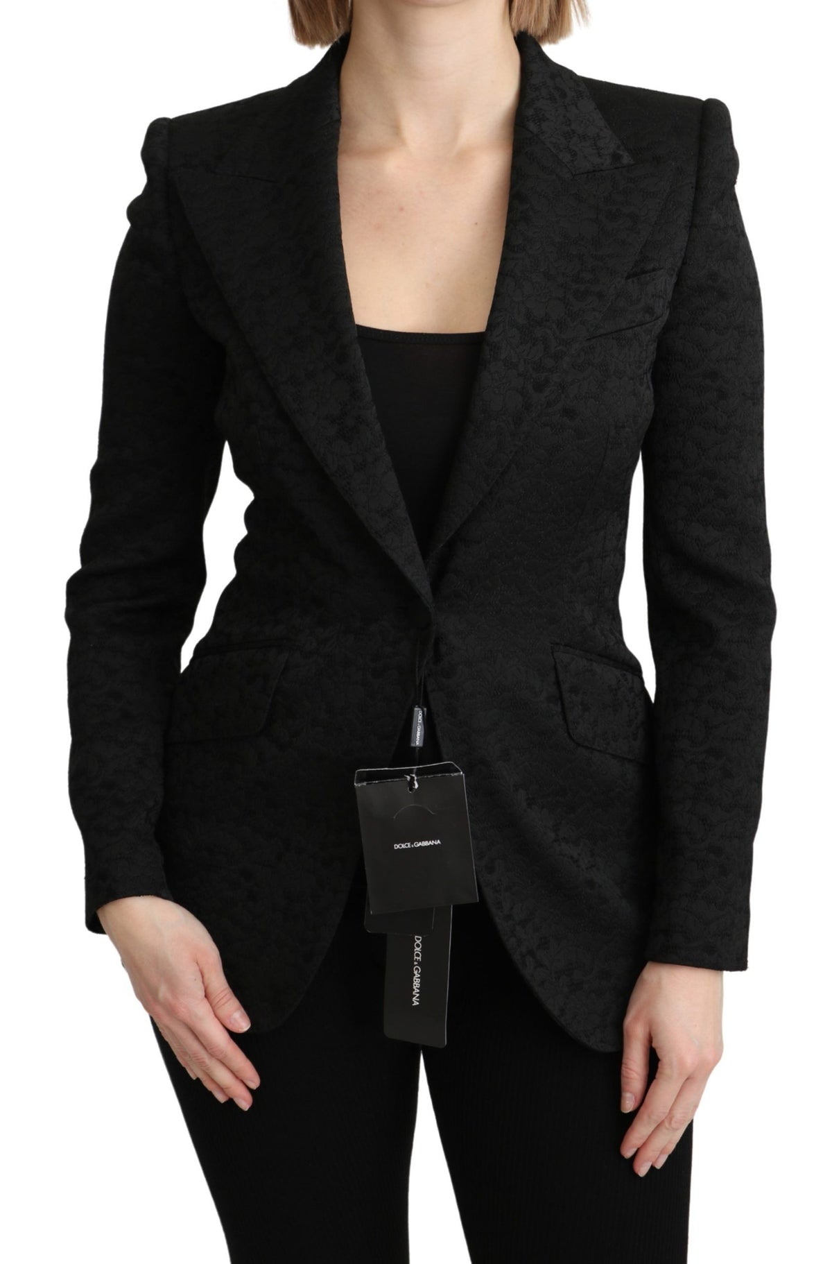 Dolce & Gabbana blazers for women in black, product view 1