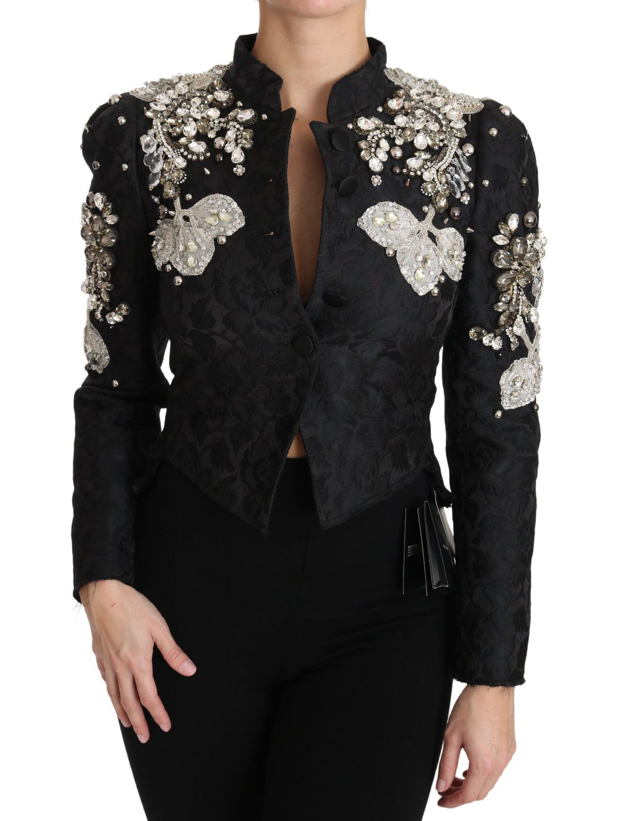 Dolce & Gabbana blazers for women in black, product view 4