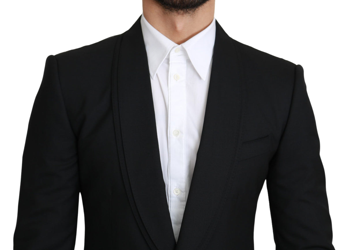 Dolce & Gabbana blazers for men in black, product view 4