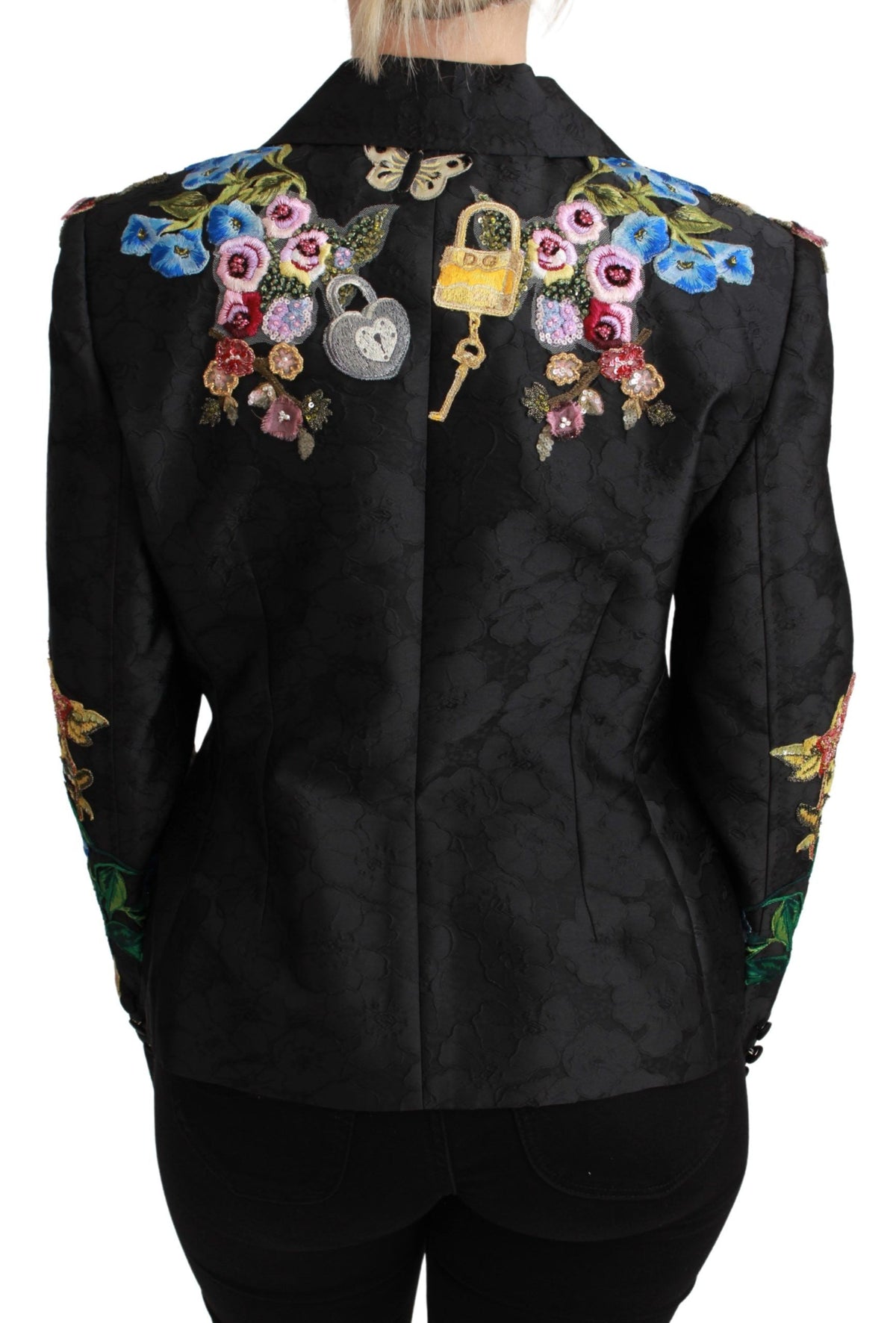 Dolce & Gabbana blazers for women in black, product view 4
