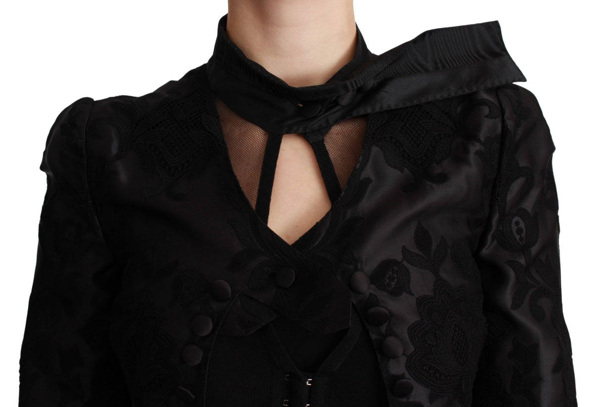 Dolce & Gabbana blazers for women in black, product view 5