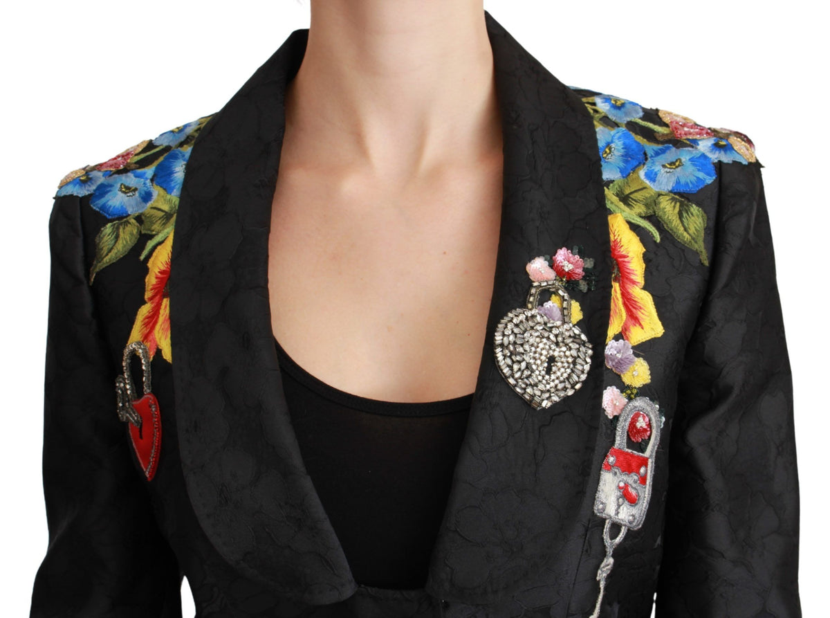 Dolce & Gabbana blazers for women in black, product view 5
