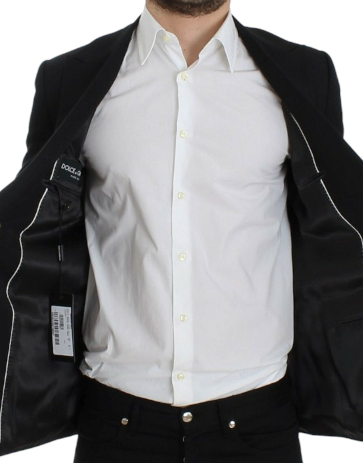 Dolce & Gabbana blazers for men in black, product view 7