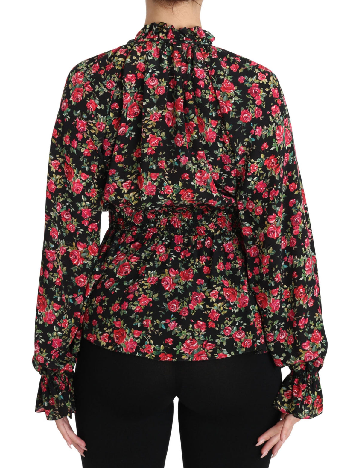 Dolce & Gabbana blouses for women in black, product view 2