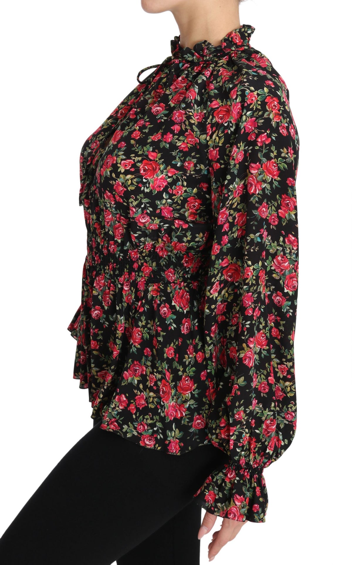 Dolce & Gabbana blouses for women in black, product view 6