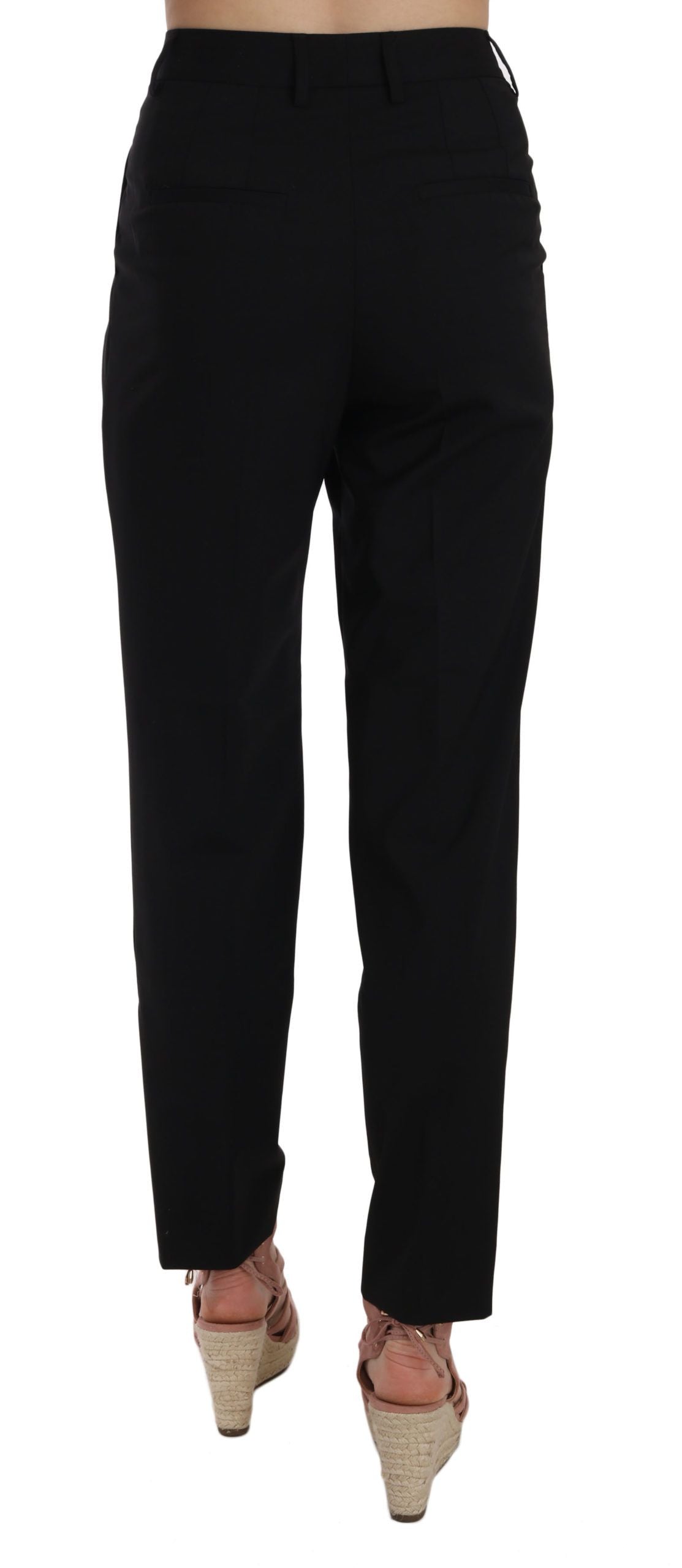 Dolce & Gabbana casual pants for women in black, product view 4