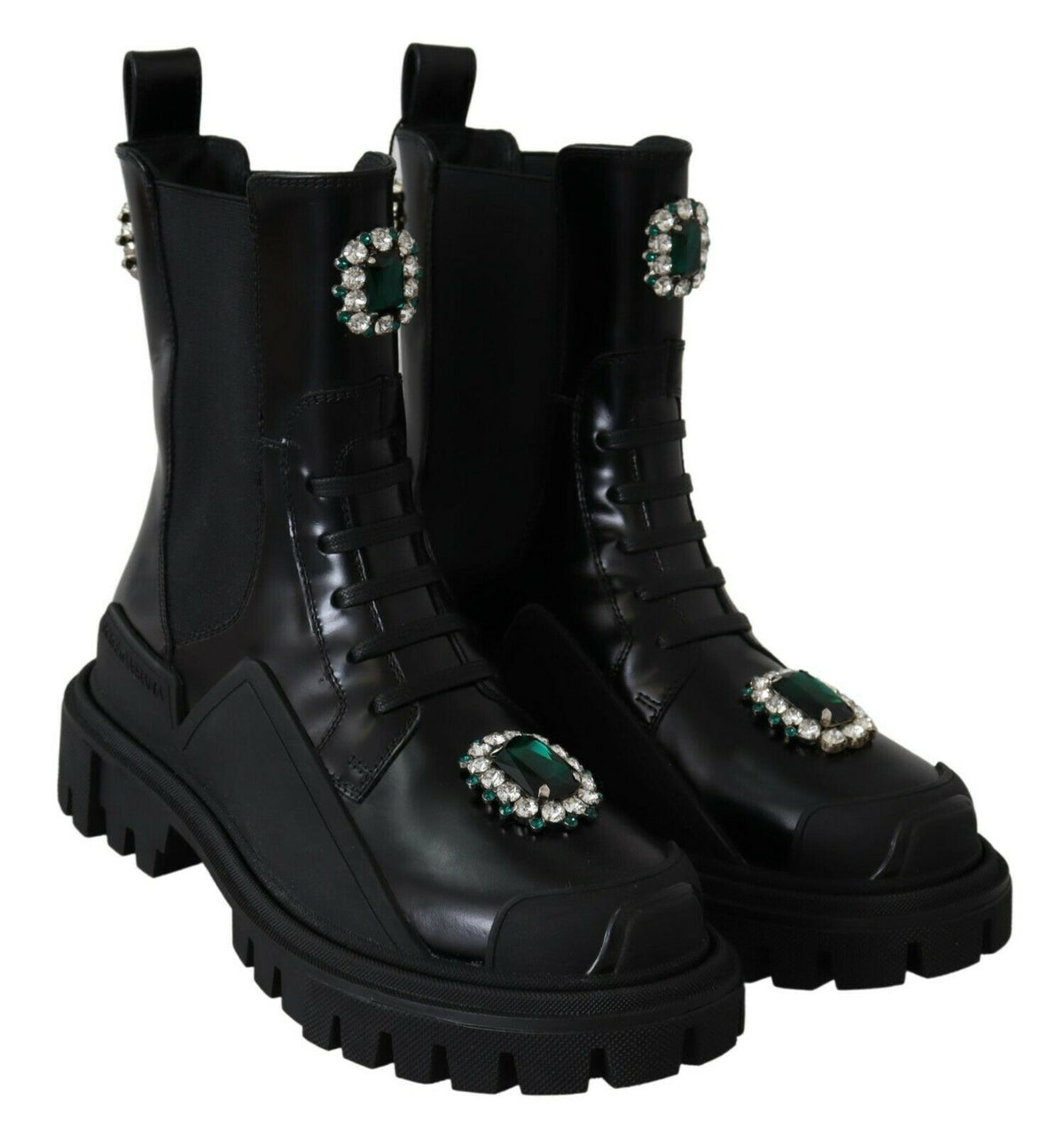 Dolce & Gabbana chelsea boots for women in black, product view 2