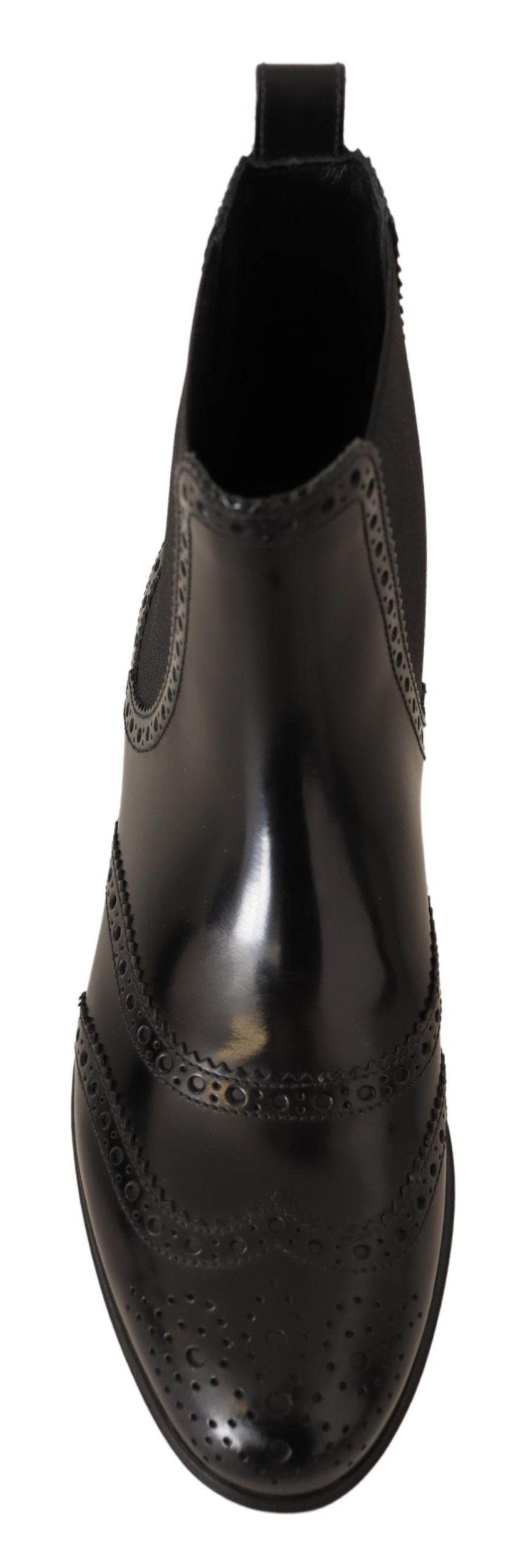 Dolce & Gabbana chelsea boots for women in black, product view 5