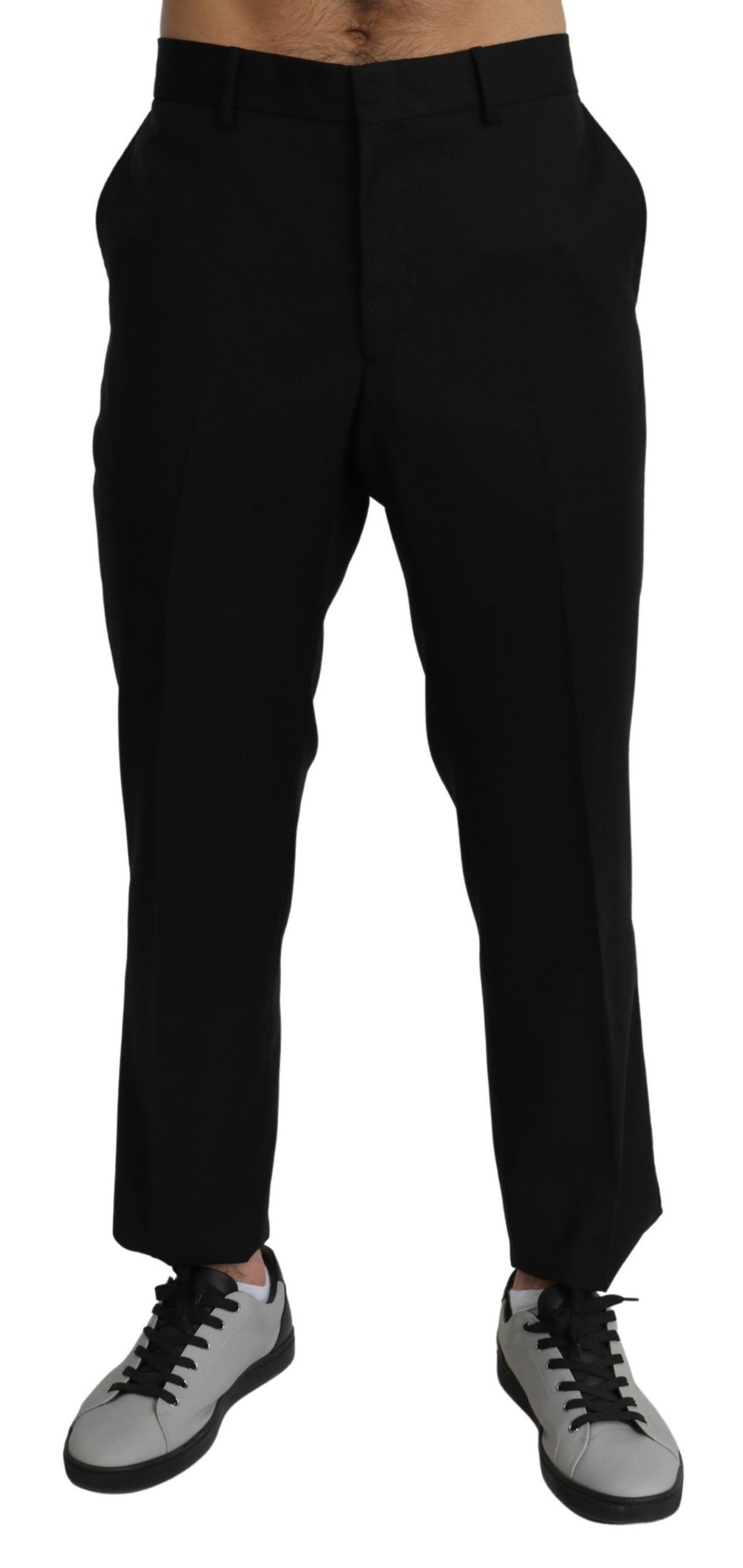 Dolce & Gabbana dress pants for men in black, product view 1