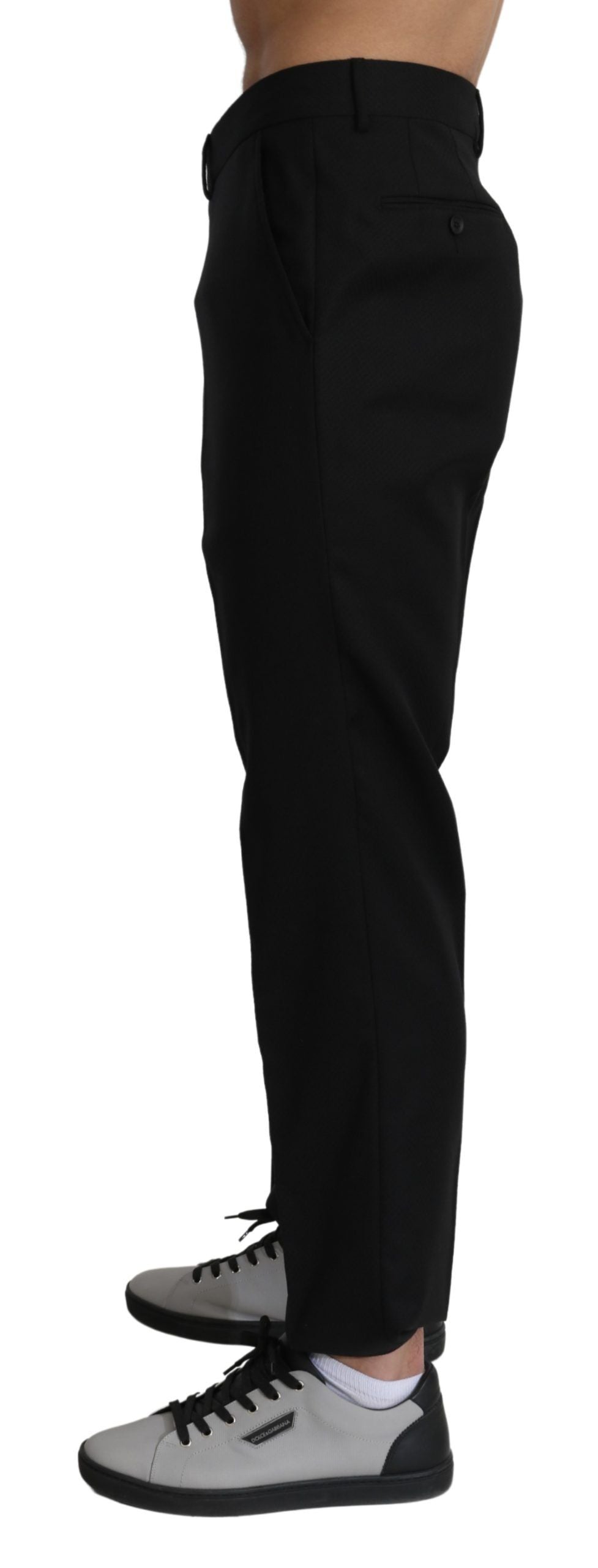 Dolce & Gabbana dress pants for men in black, product view 2