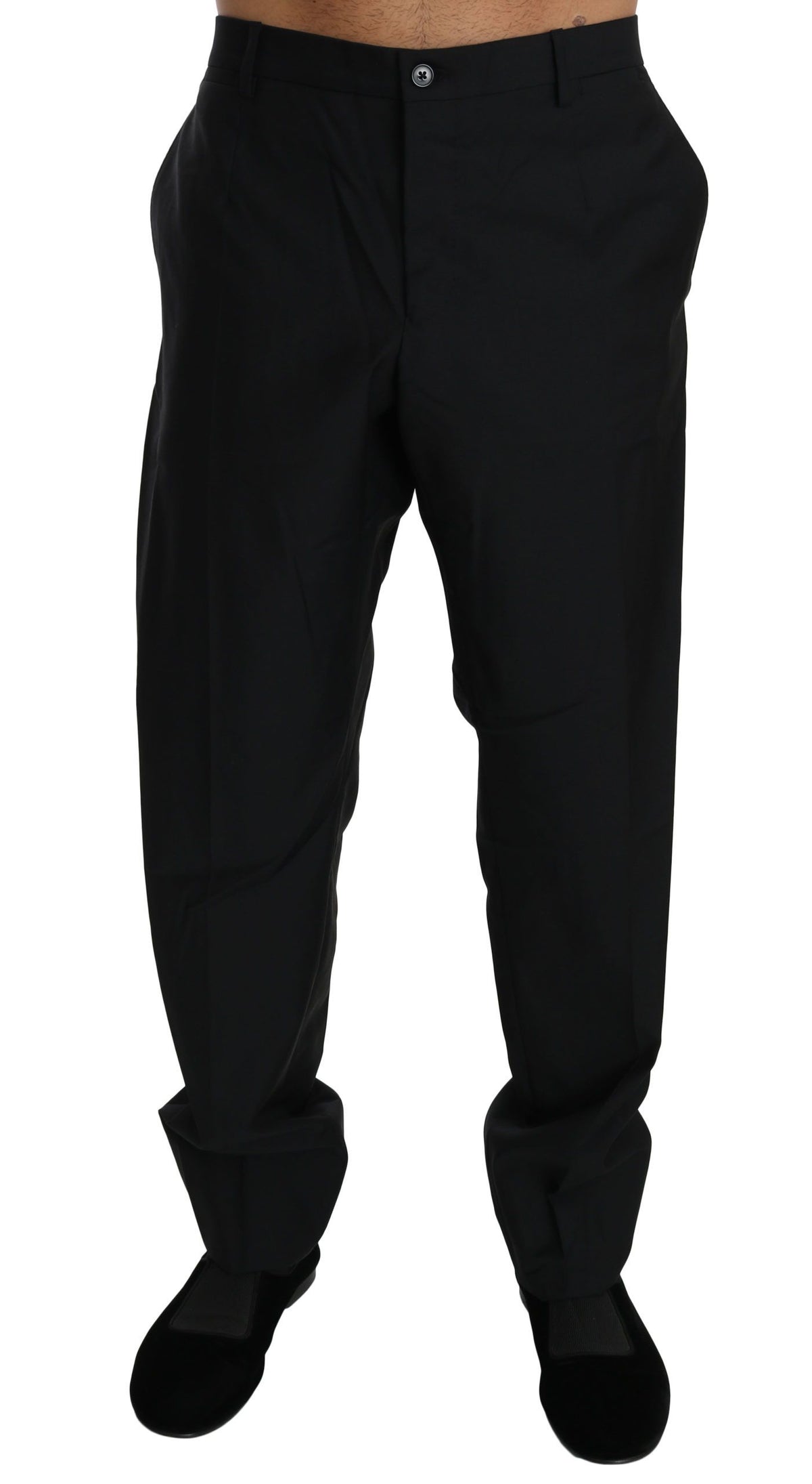 Dolce & Gabbana dress pants for men in black, product view 4