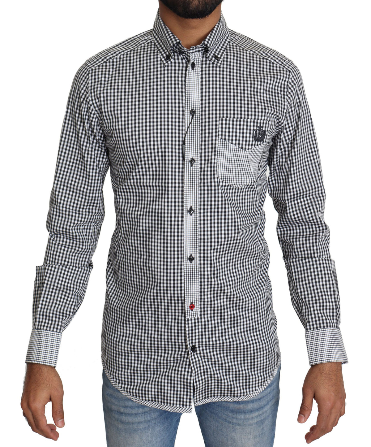 Dolce & Gabbana dress shirts for men in black, product view 1