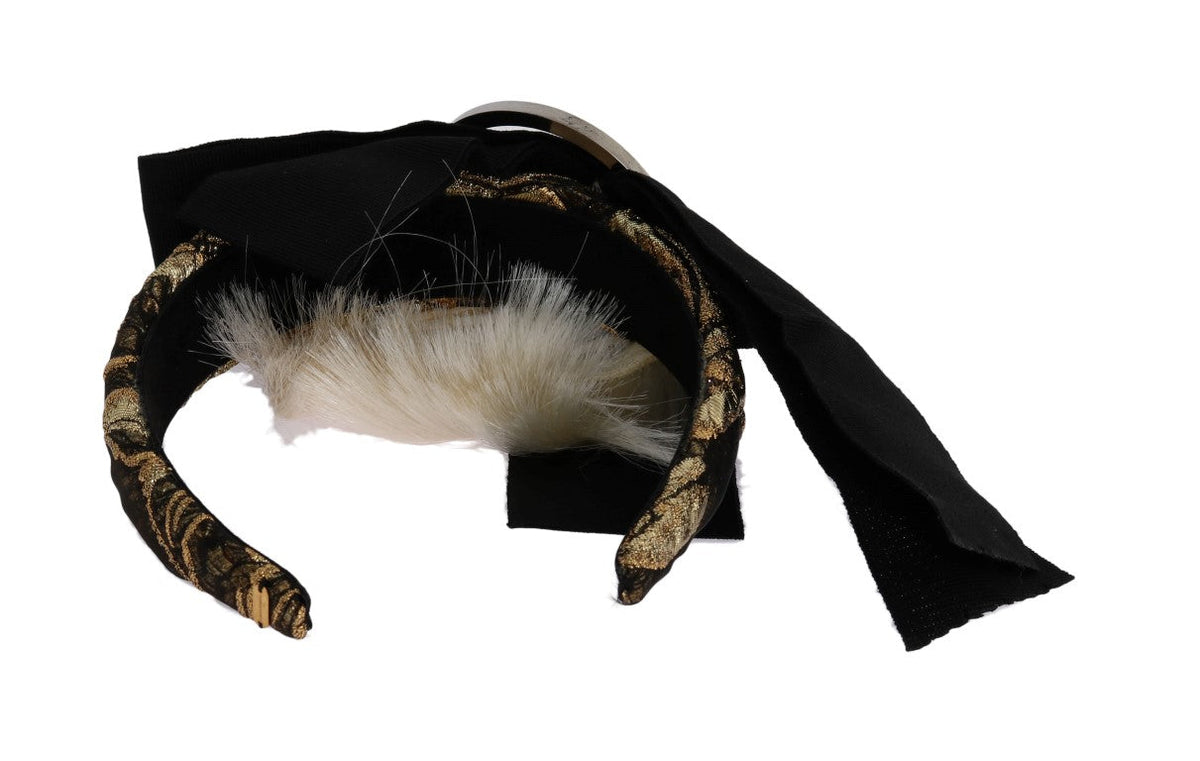 Dolce & Gabbana headbands for women in black, product view 5
