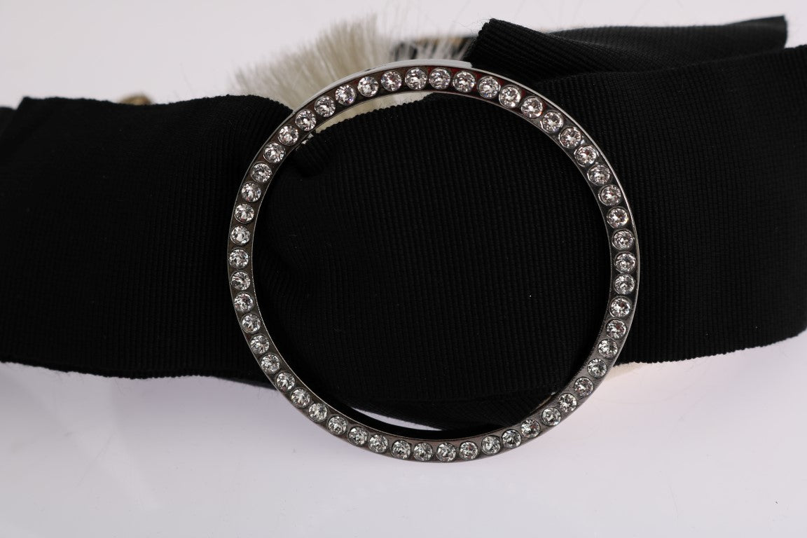 Dolce & Gabbana headbands for women in black, product view 7