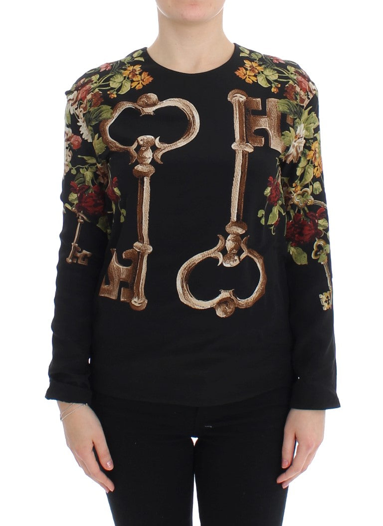 Dolce & Gabbana long sleeve for women in black, product view 1