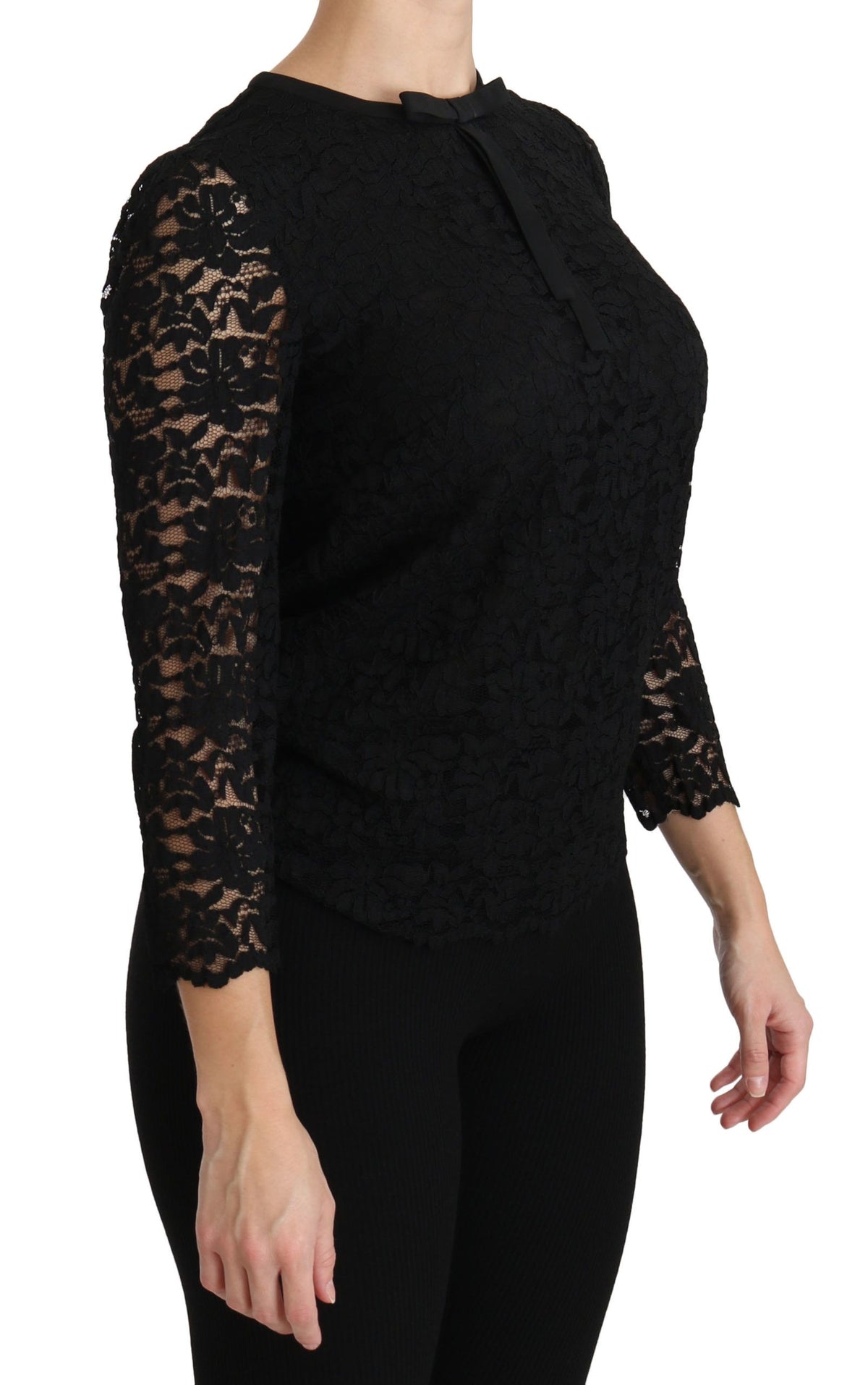 Dolce & Gabbana long sleeve for women in black, product view 2
