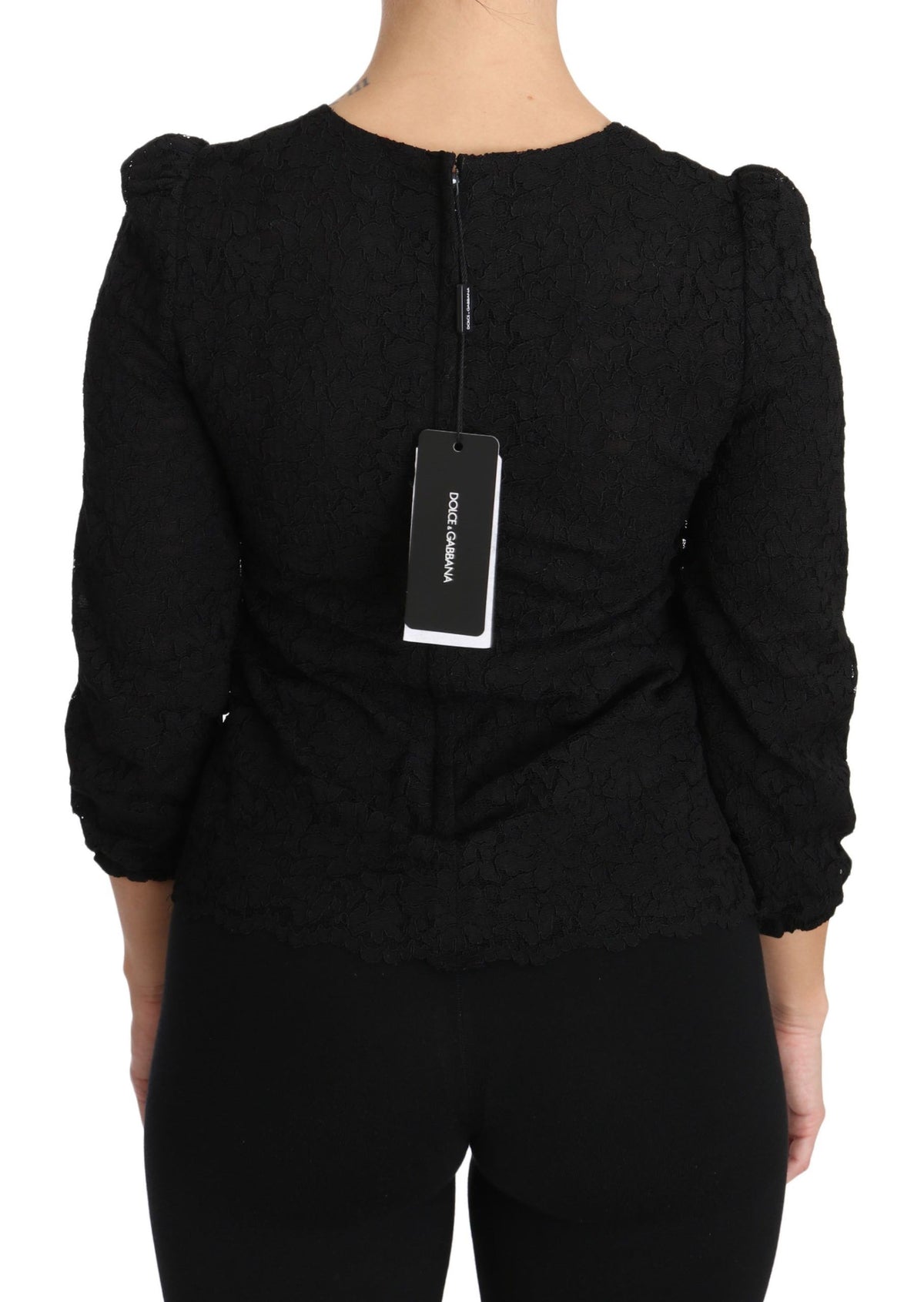 Dolce & Gabbana long sleeve for women in black, product view 3