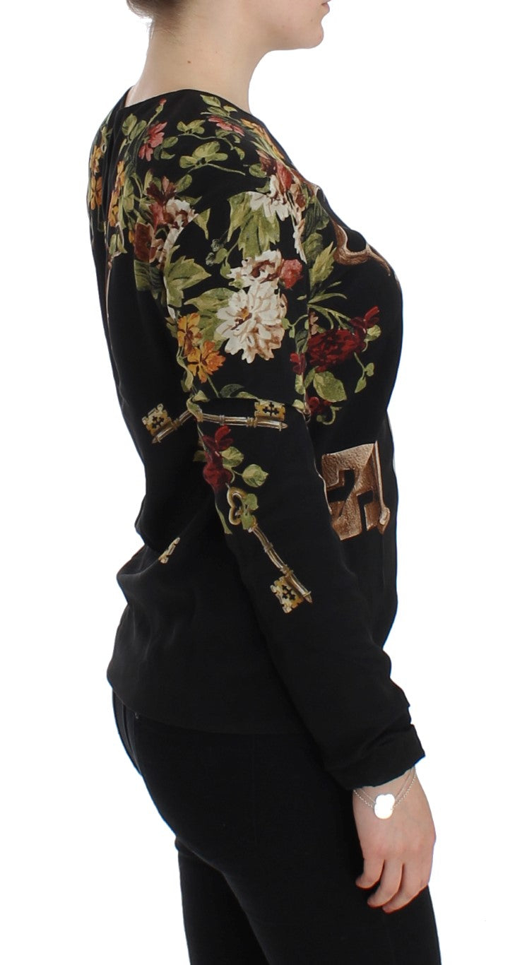 Dolce & Gabbana long sleeve for women in black, product view 4