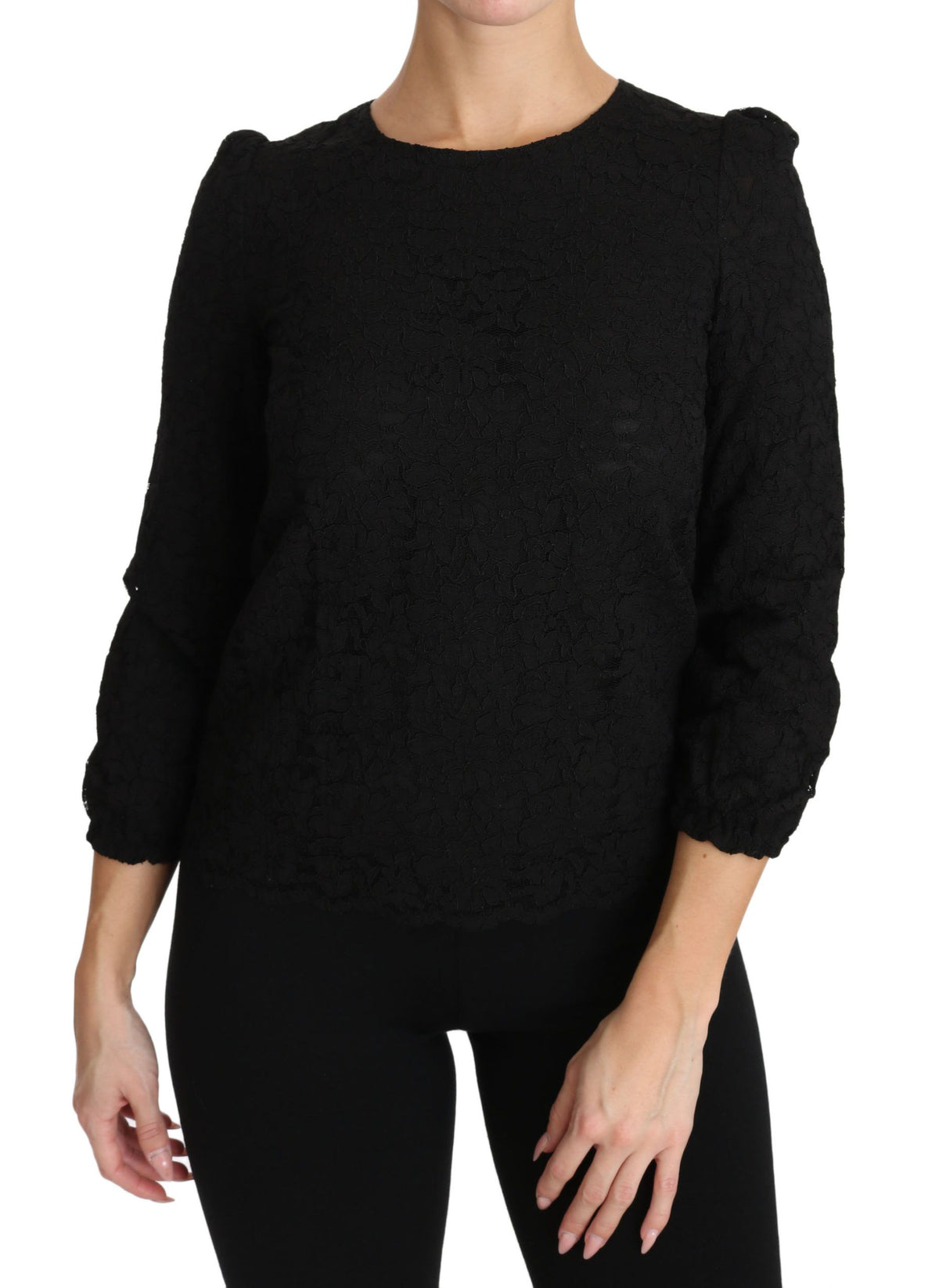 Dolce & Gabbana long sleeve for women in black, product view 6