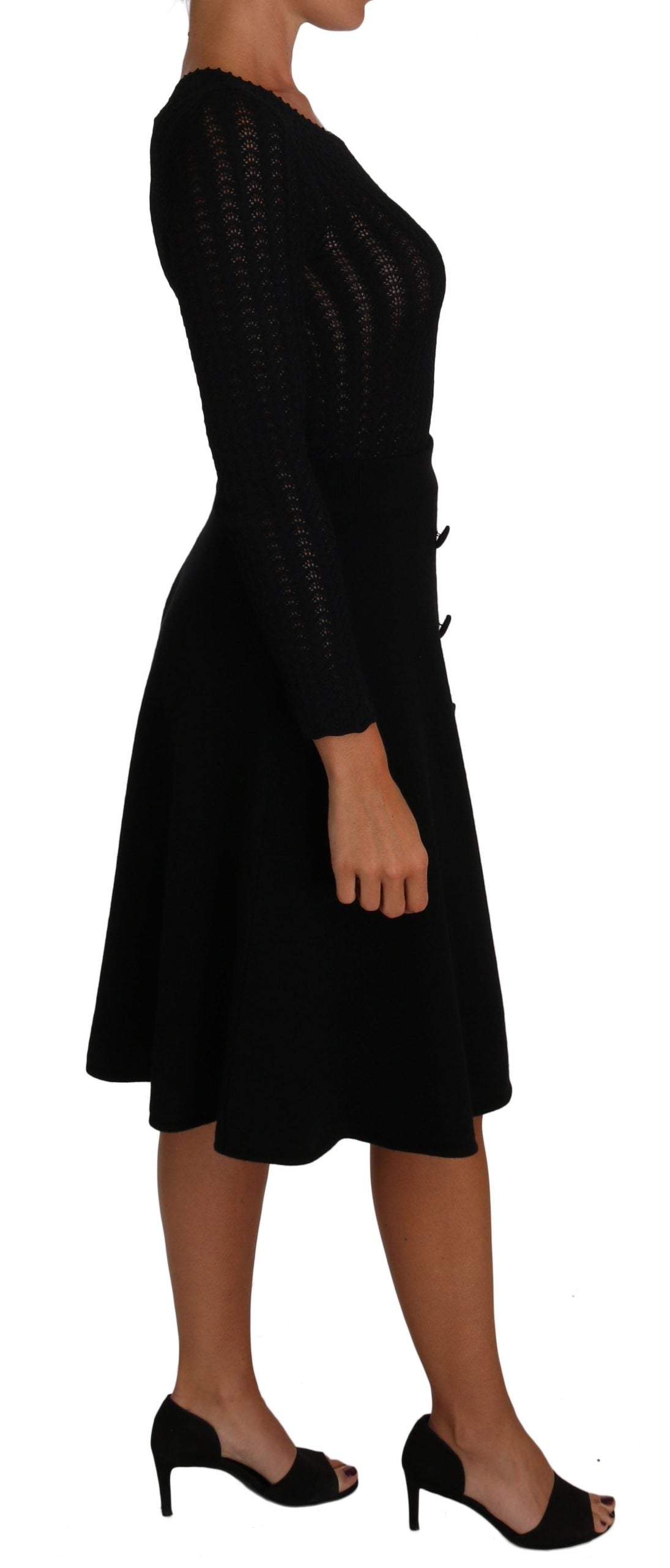 Dolce & Gabbana longsleeve for women in black, product view 3