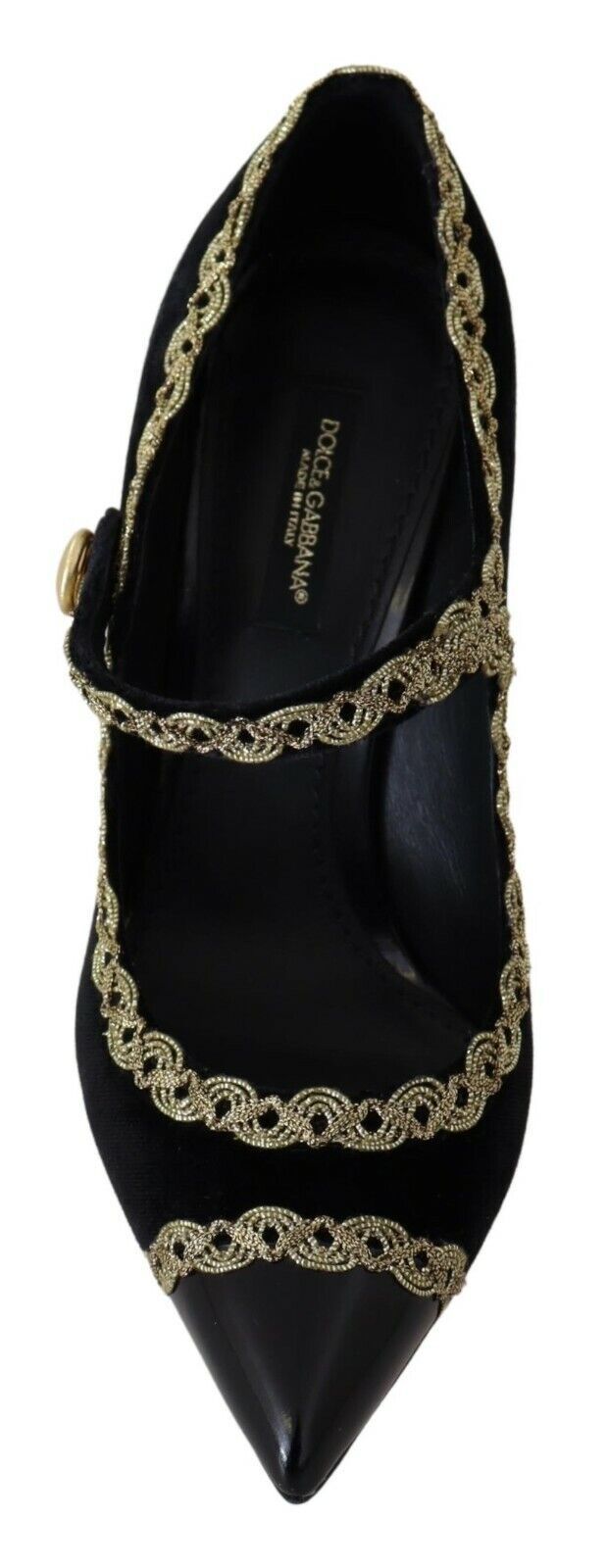 Dolce & Gabbana mid heel for women in black, product view 4