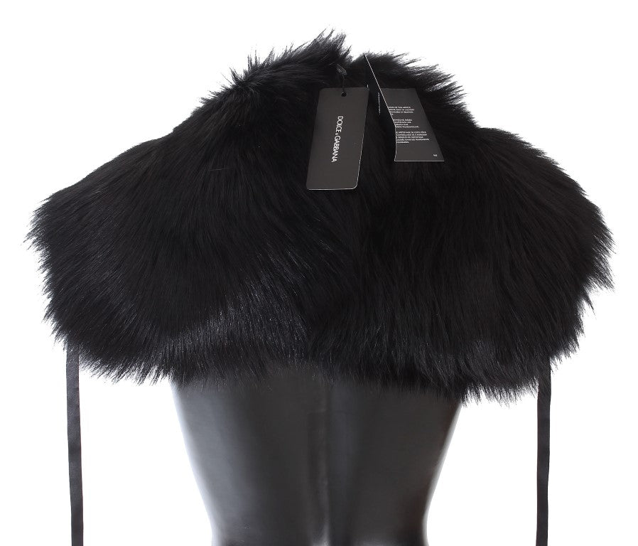 Dolce & Gabbana scarves for women in black, product view 4
