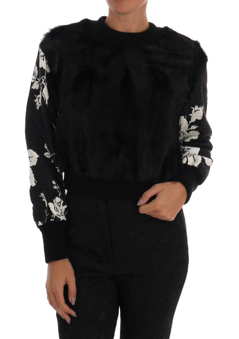 Dolce & Gabbana sweatshirts for women in black, product view 1