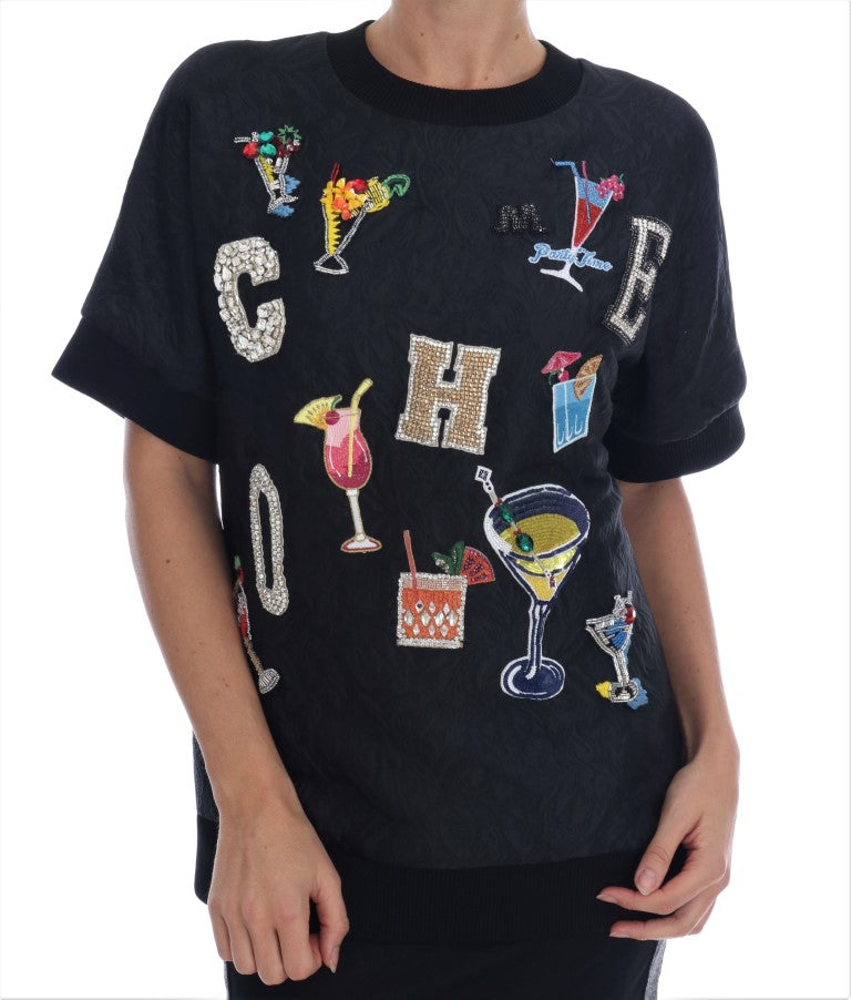 Dolce & Gabbana sweatshirts for women in black, product view 1