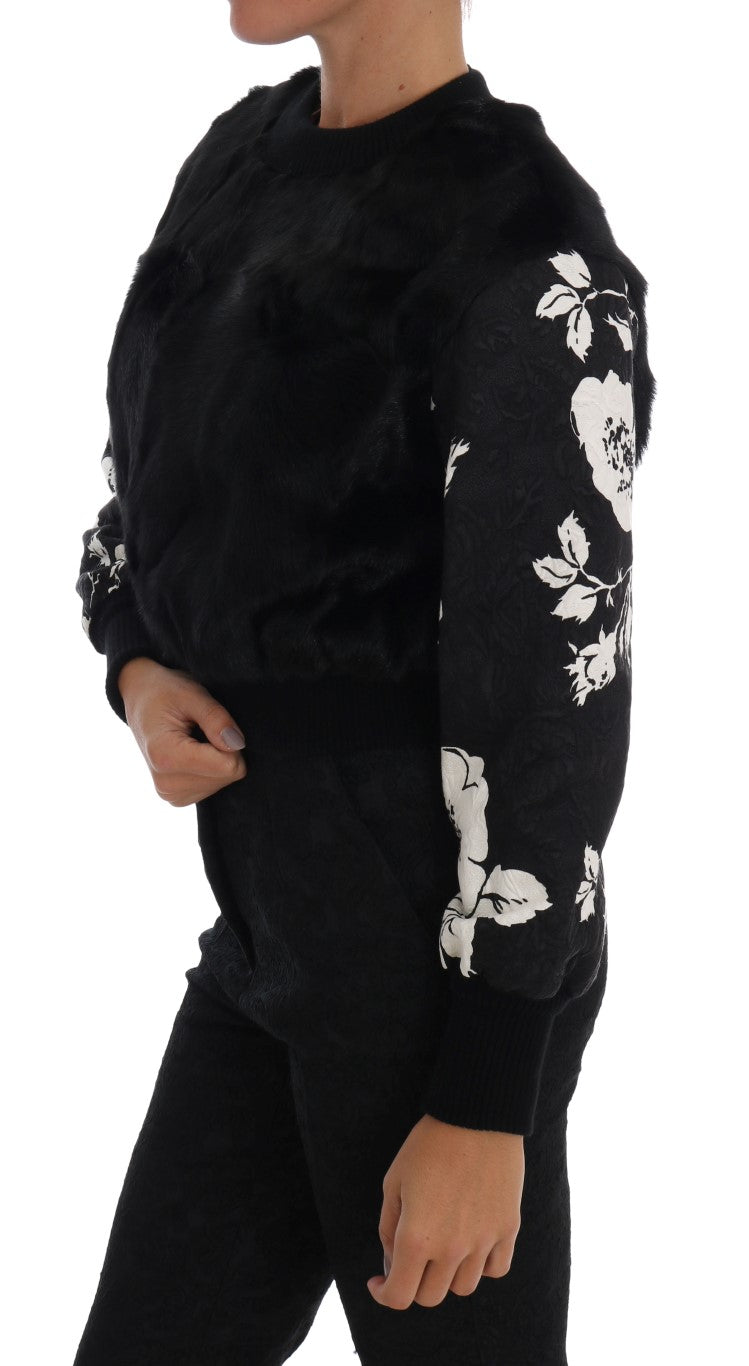 Dolce & Gabbana sweatshirts for women in black, product view 2