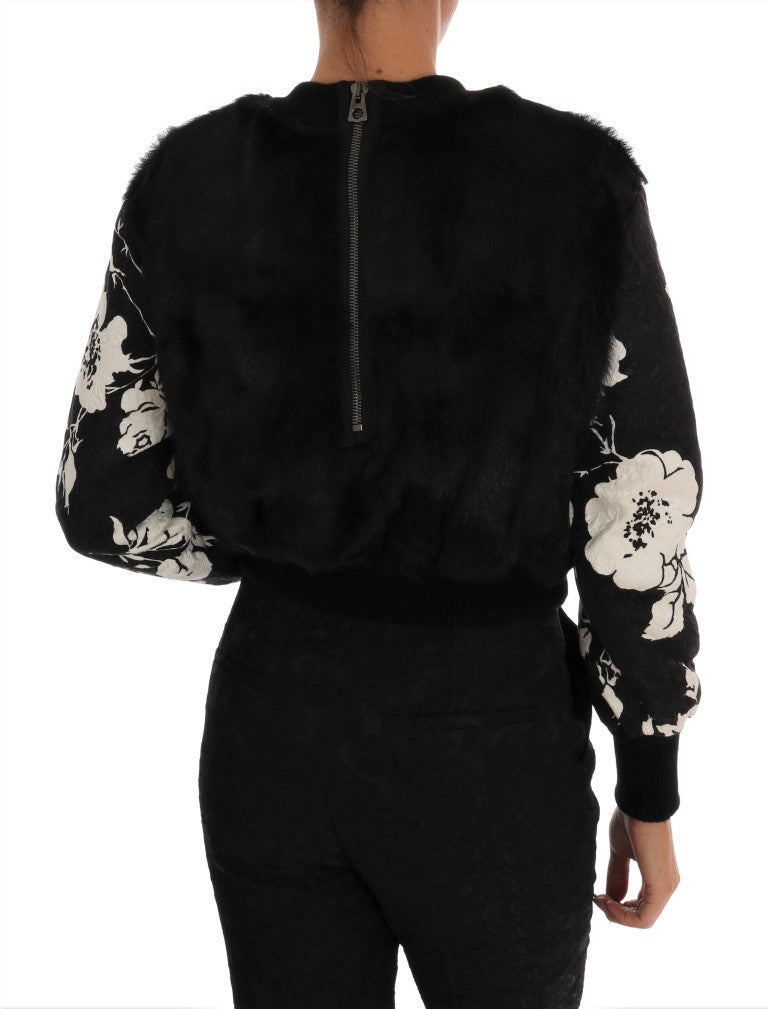 Dolce & Gabbana sweatshirts for women in black, product view 3