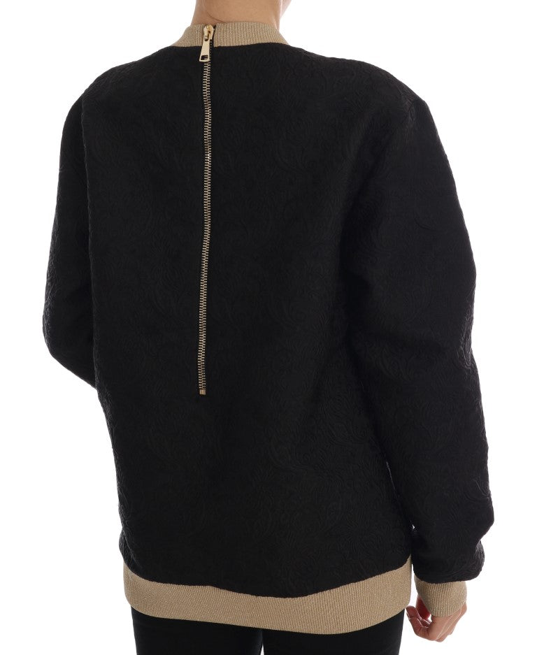 Dolce & Gabbana sweatshirts for women in black, product view 3