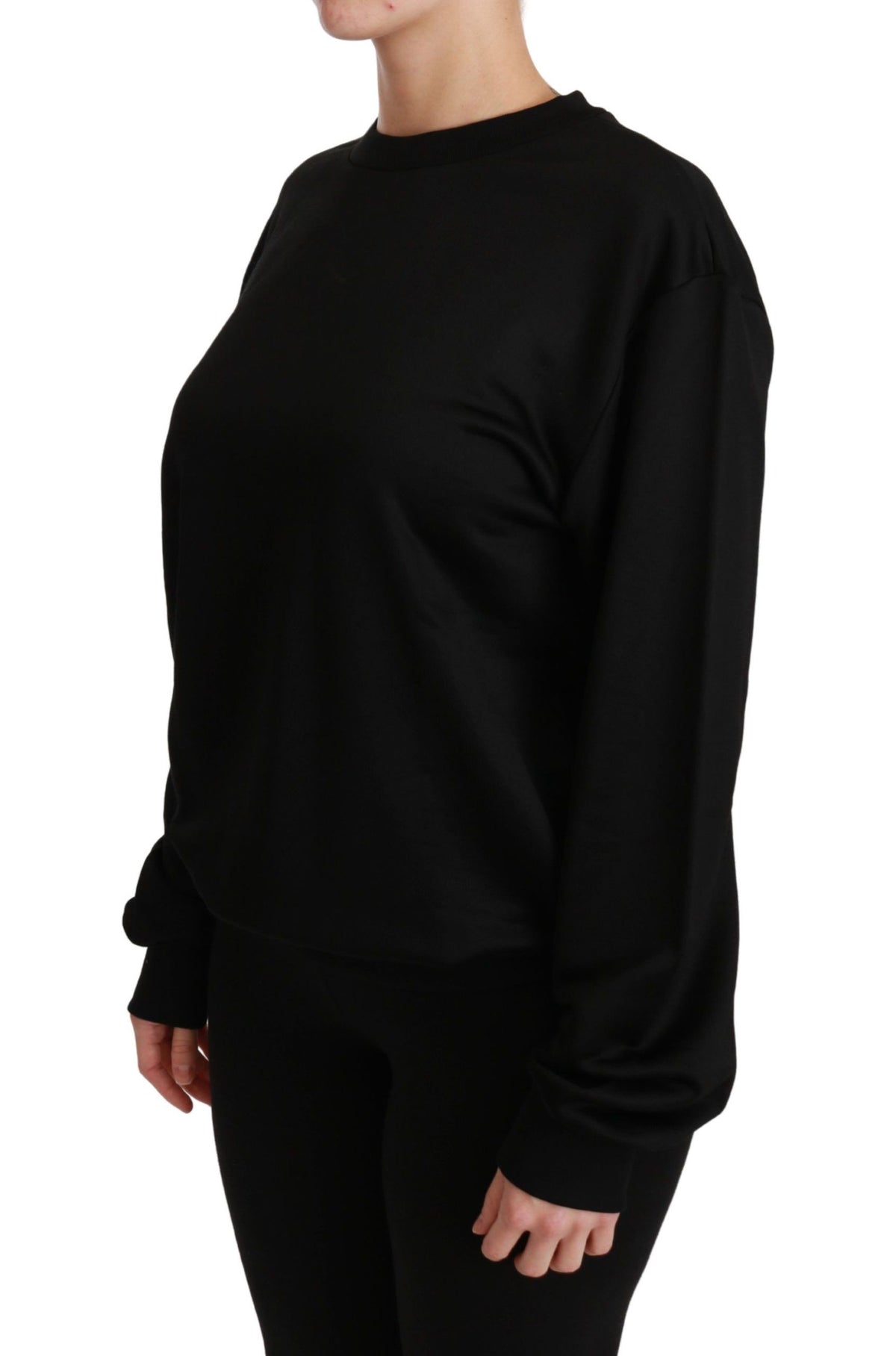 Dolce & Gabbana sweatshirts for women in black, product view 3