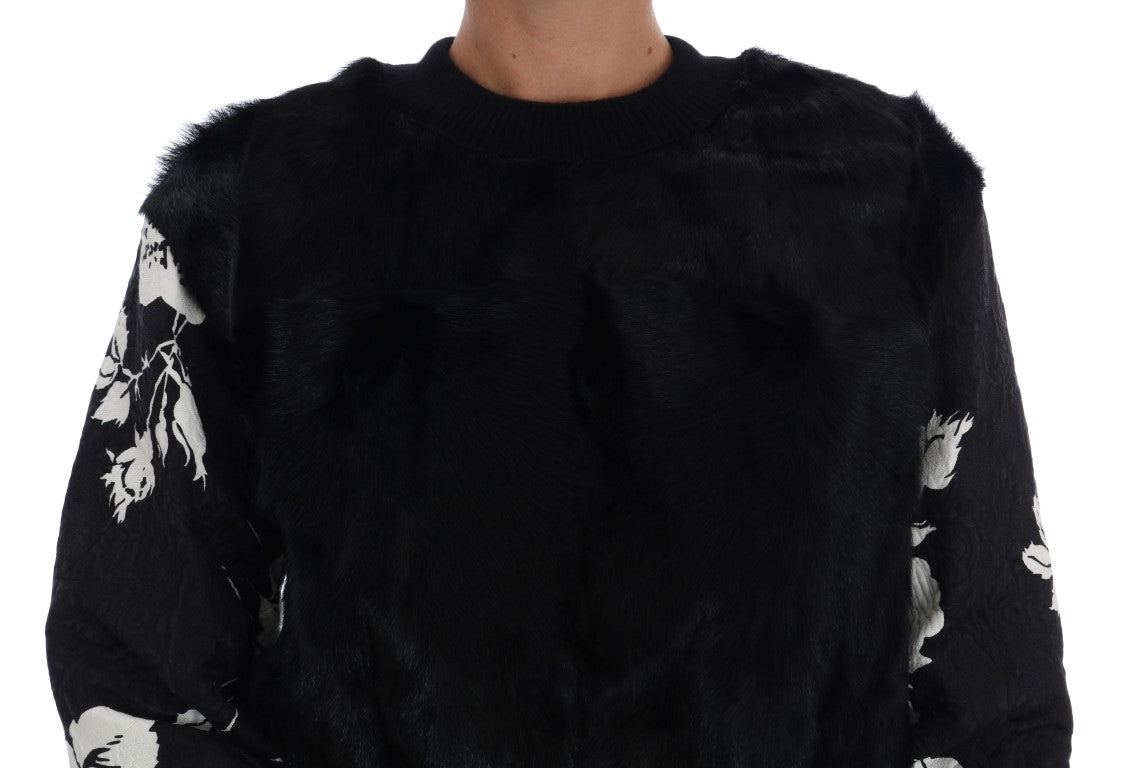 Dolce & Gabbana sweatshirts for women in black, product view 4
