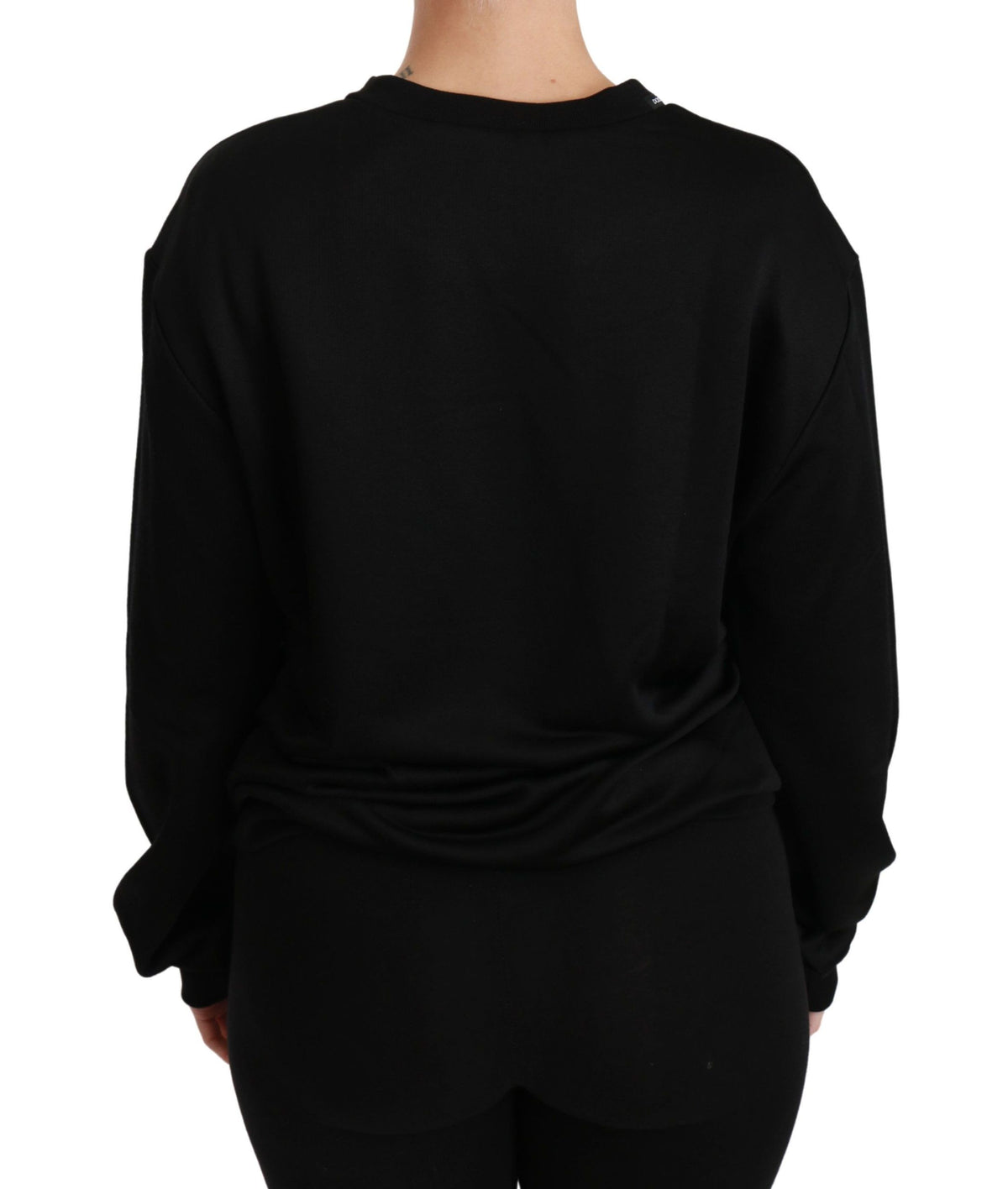 Dolce & Gabbana sweatshirts for women in black, product view 4