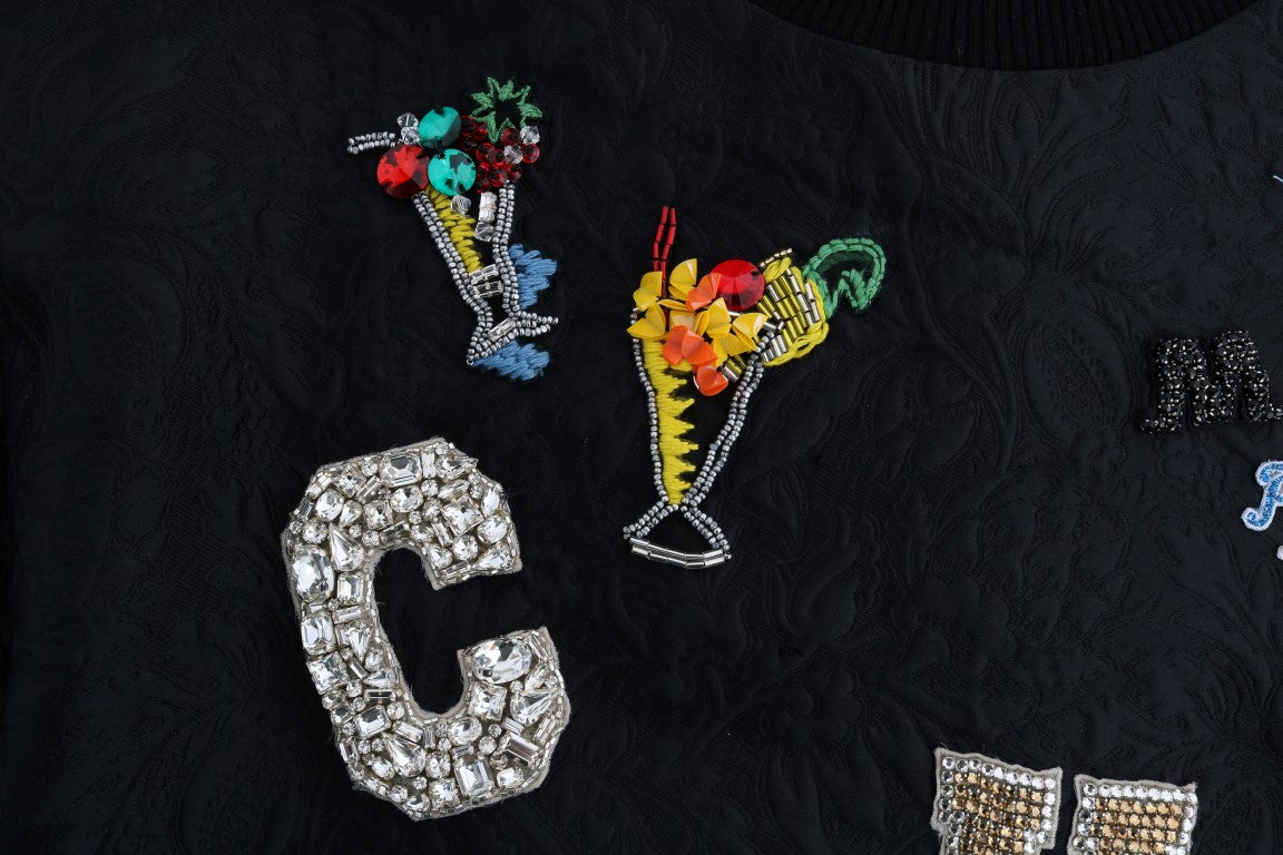 Dolce & Gabbana sweatshirts for women in black, product view 6