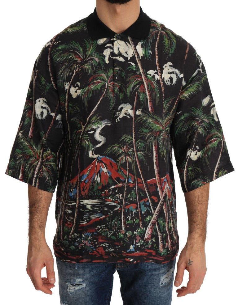 Dolce & Gabbana t-shirts for men in black, product view 1