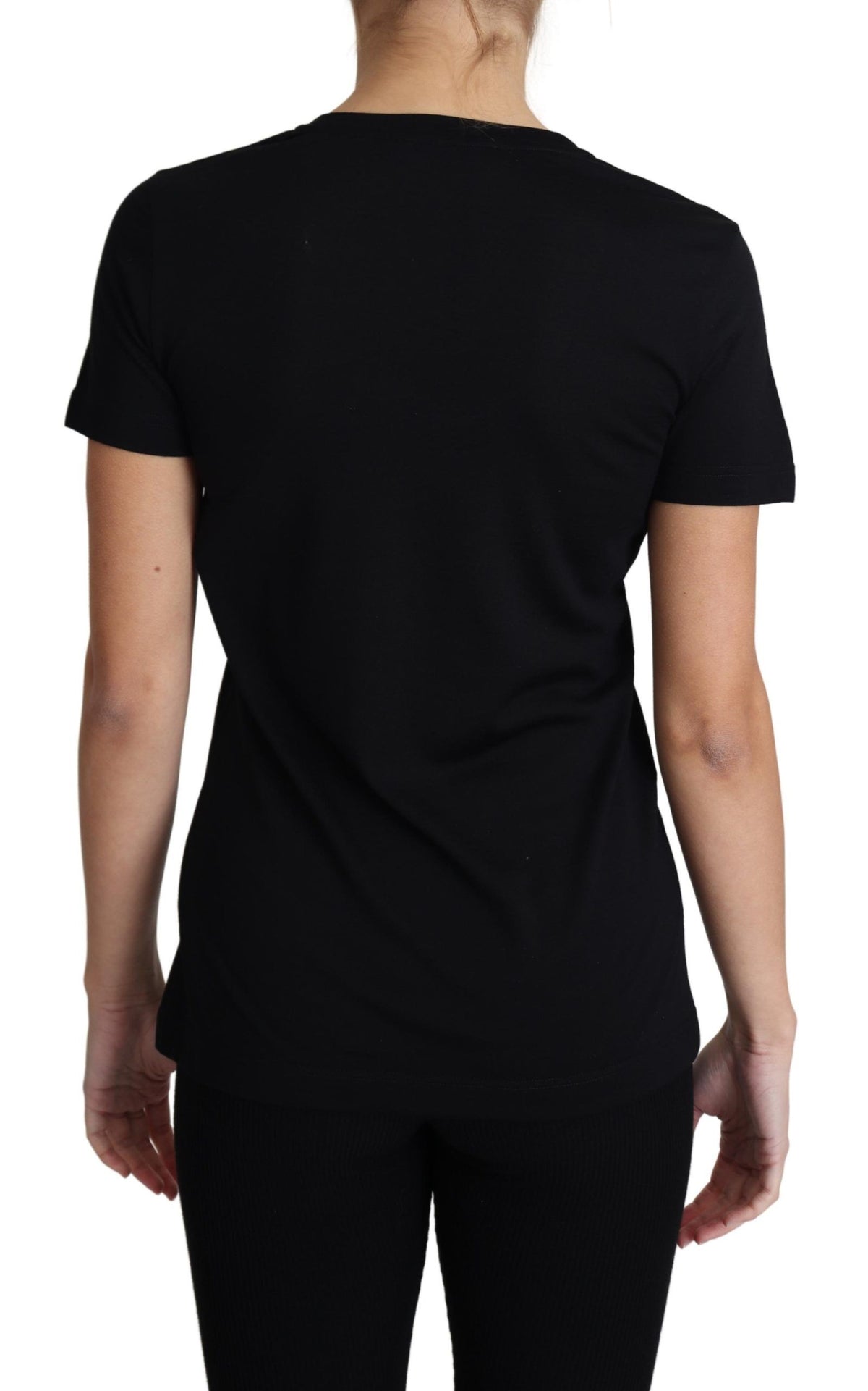 Dolce & Gabbana t-shirts for women in black, product view 2