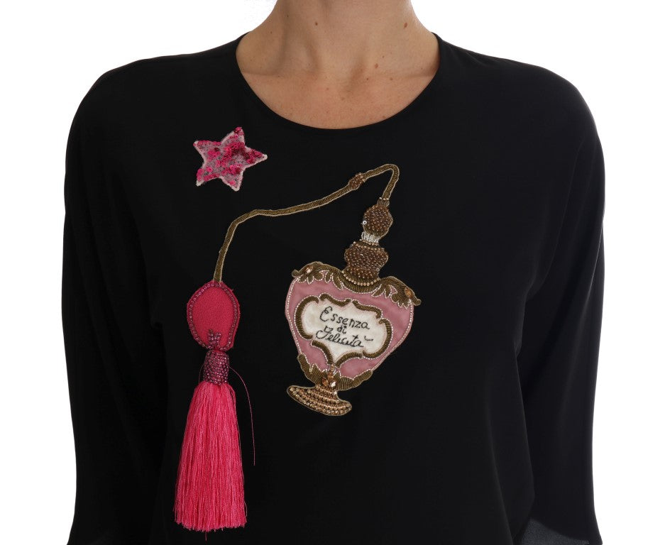 Dolce & Gabbana t-shirts for women in black, product view 4