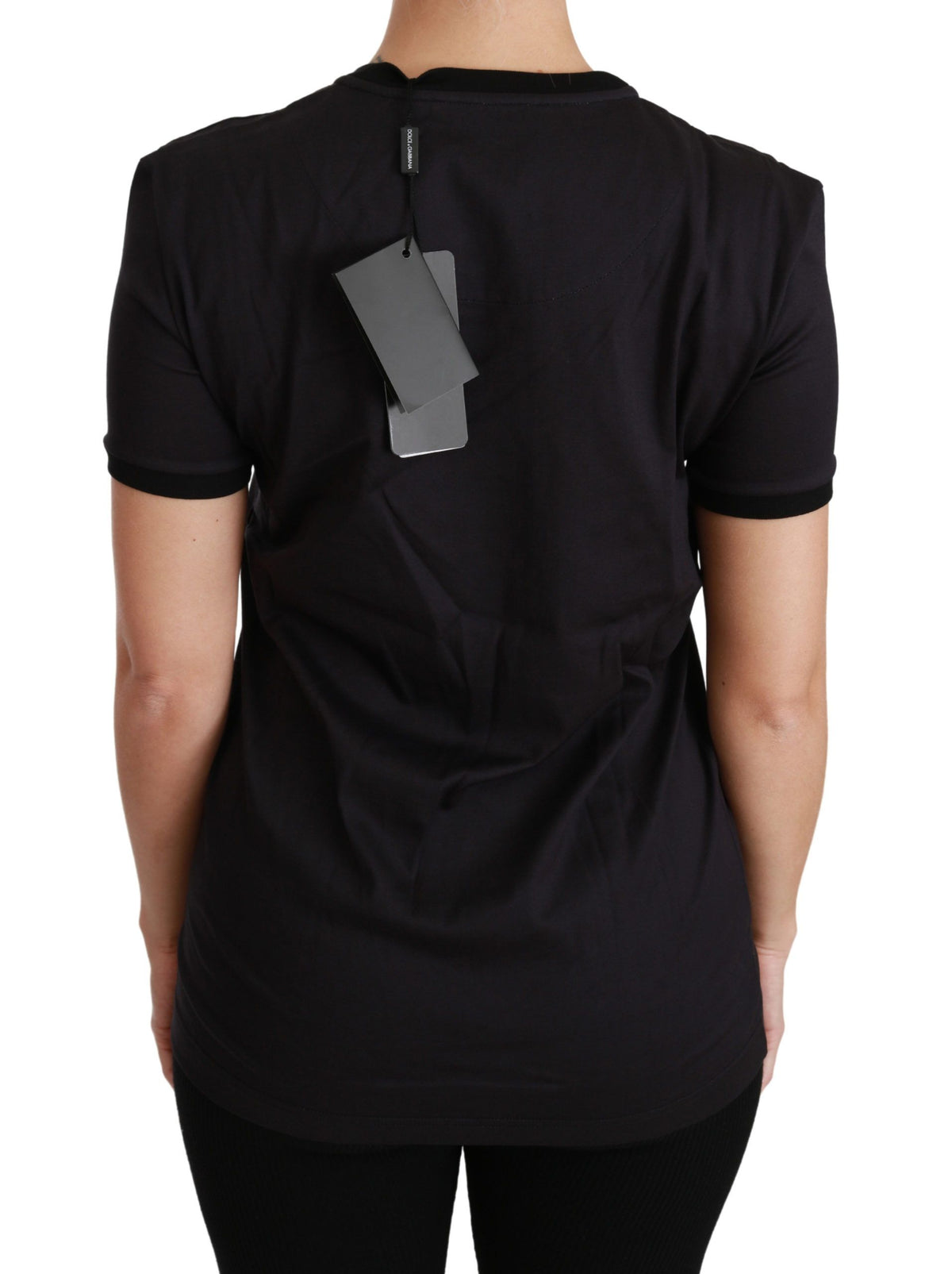 Dolce & Gabbana t-shirts for women in black, product view 4