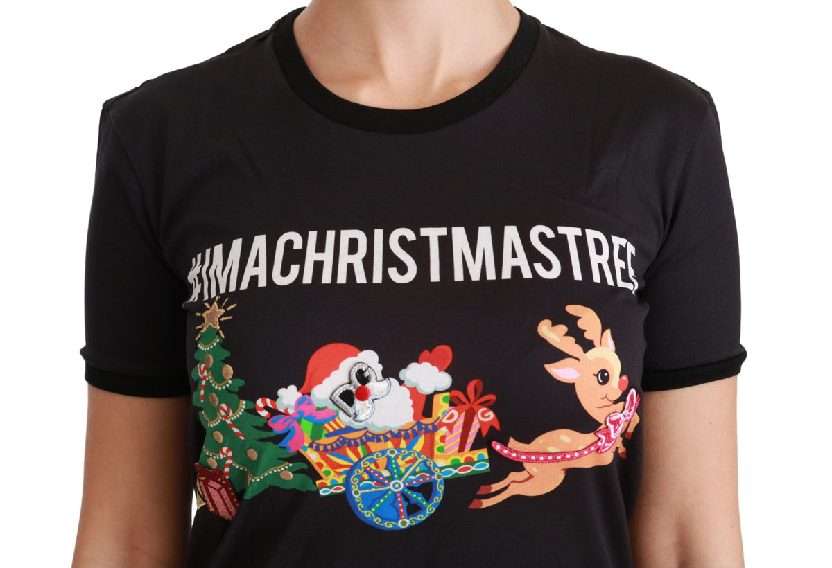 Dolce & Gabbana t-shirts for women in black, product view 5