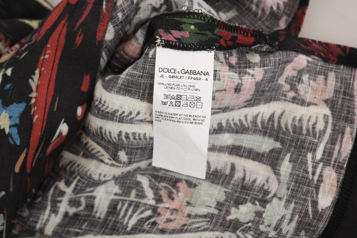 Dolce & Gabbana t-shirts for men in black, product view 7