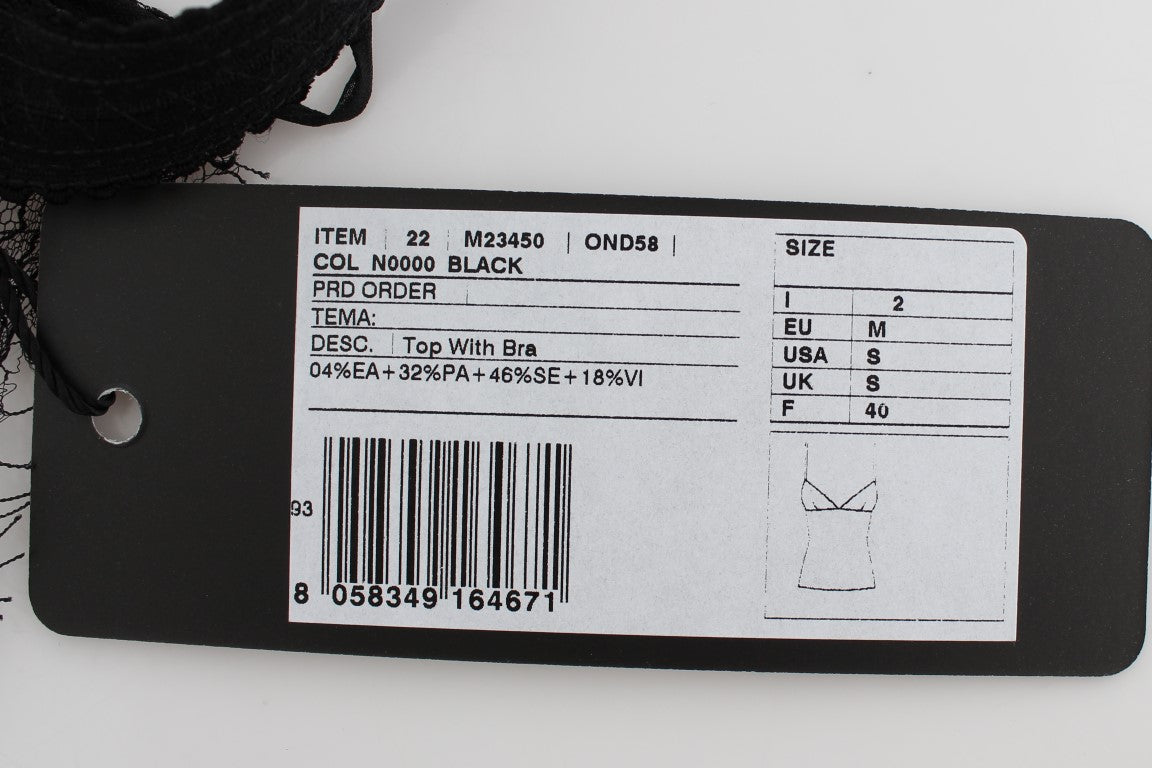 Dolce & Gabbana tops for women in black, product view 8