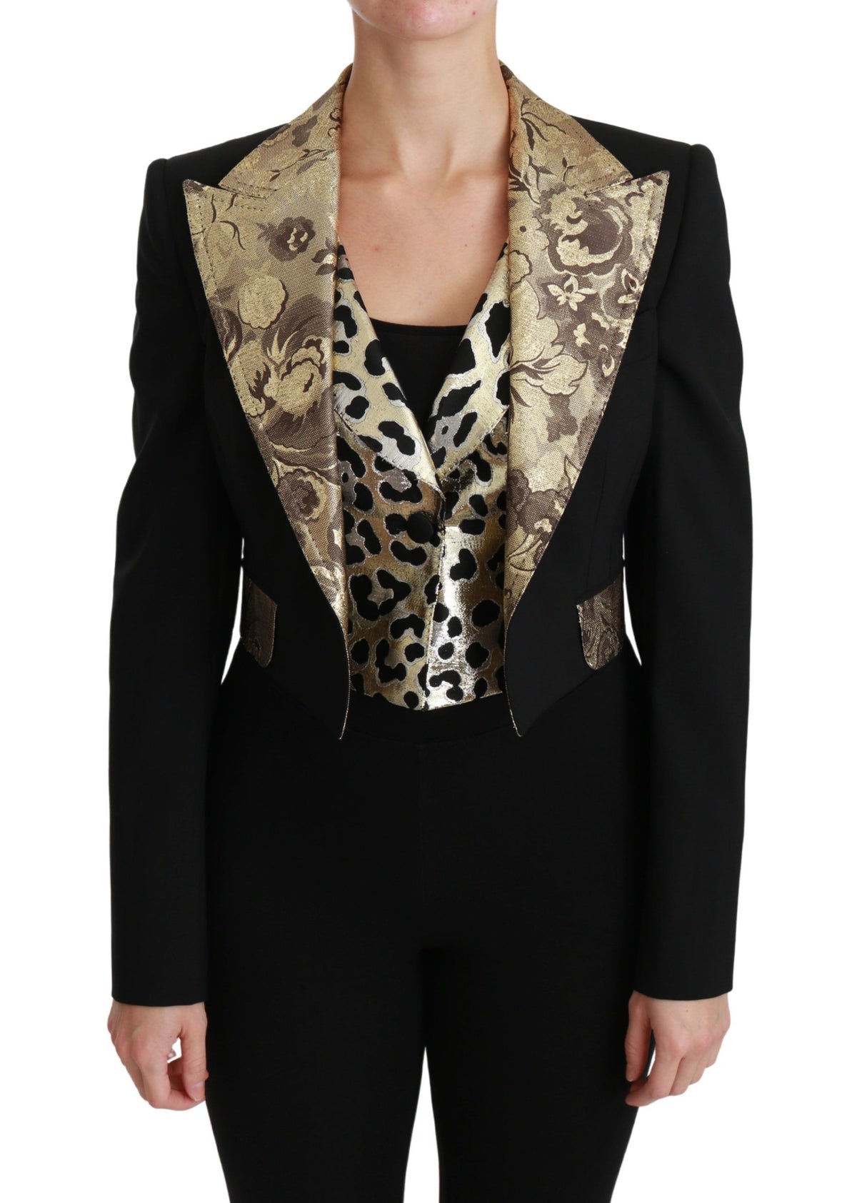Dolce & Gabbana two-piece suits for women in black, product view 1