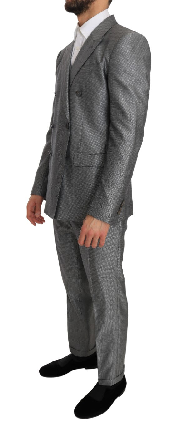 Dolce & Gabbana two-piece suits for men in black, product view 6