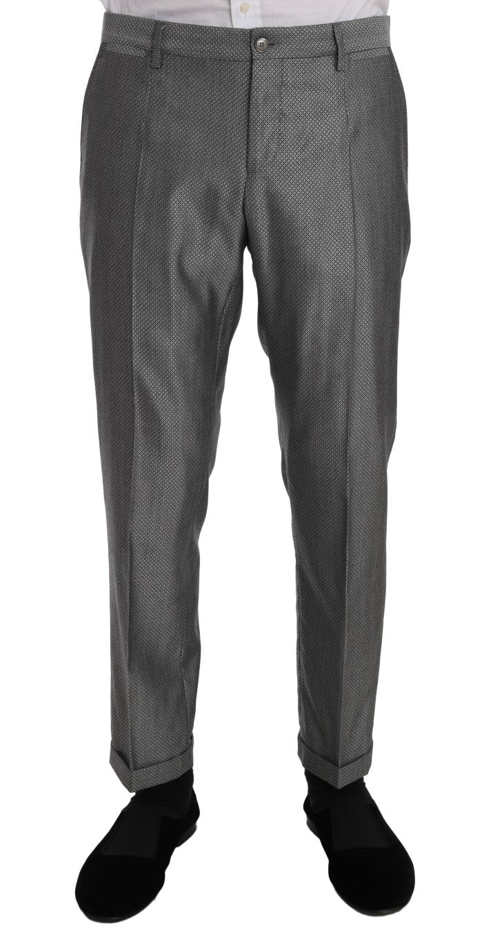 Dolce & Gabbana two-piece suits for men in black, product view 8