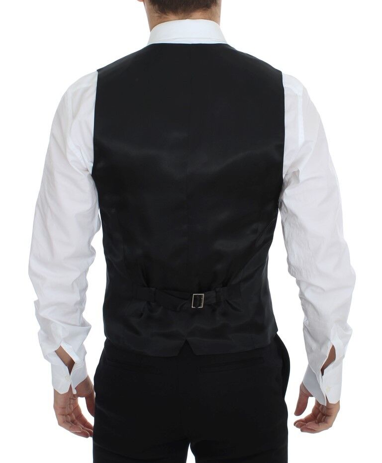 Dolce & Gabbana waistcoats for men in black, product view 3