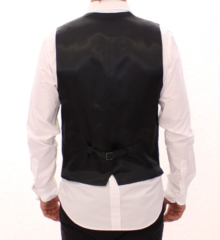 Dolce & Gabbana waistcoats for men in black, product view 3