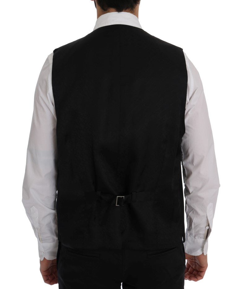Dolce & Gabbana waistcoats for men in black, product view 3