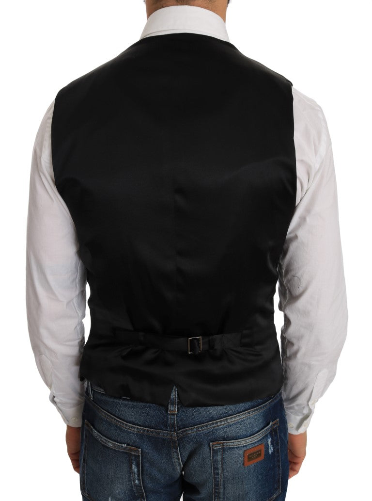Dolce & Gabbana waistcoats for men in black, product view 3