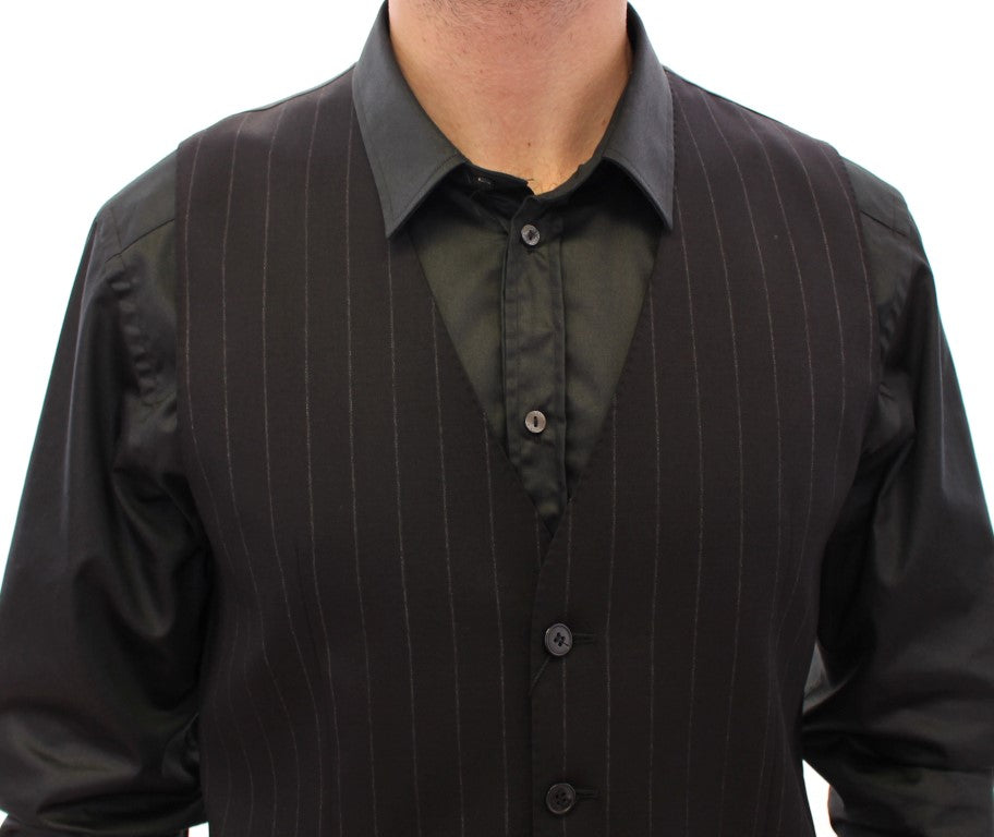 Dolce & Gabbana waistcoats for men in black, product view 4